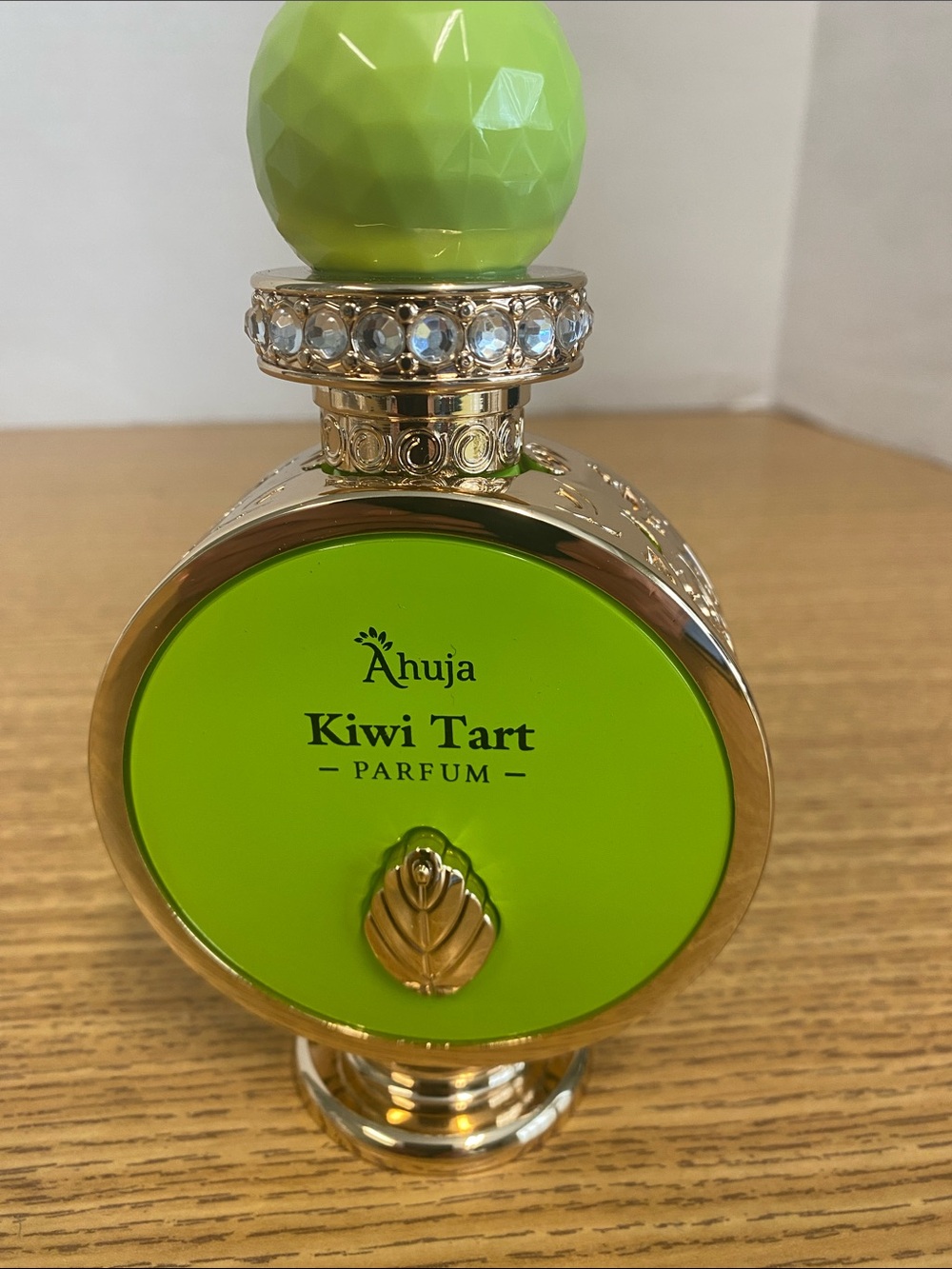 Ahuja Kiwi Tart Parfum - Vibrant Lime Green Bottle 3.4 FL.OZ
